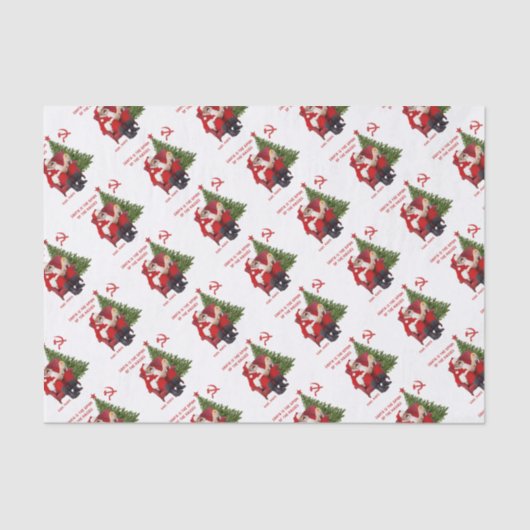 Karl Marx Santa Tissuepapier (Voorkant)