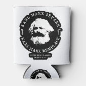 KARL MARX SÉPARE, KARL MARX REMPLACE BLIKJESKOELER (Voorkant)
