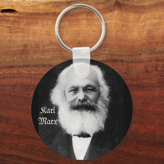 Karl Marx sleutelhanger (Voorkant)
