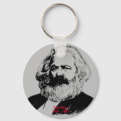 Karl Marx Sleutelhanger (Voorkant)