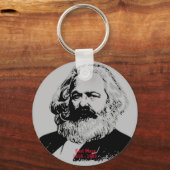 Karl Marx Sleutelhanger (Voorkant)