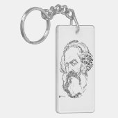 Karl Marx Sleutelhanger (Voorkant Links)
