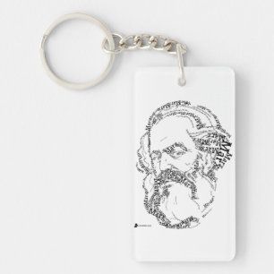 Karl Marx Sleutelhanger