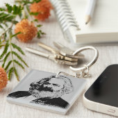 Karl Marx-sleutelhangers van acryl Sleutelhanger (Voorkant Rechts)