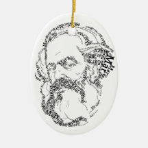 Karl Marx Socialism Ornament