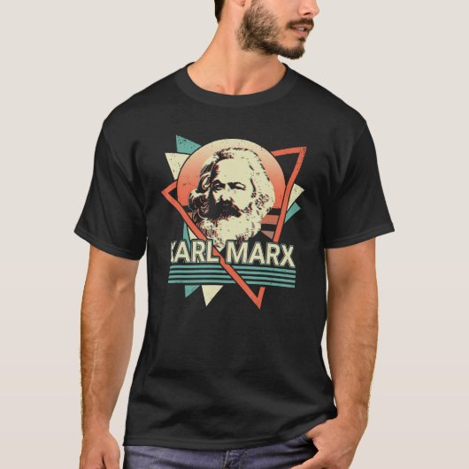 Karl Marx Socialistisch Socialisme Communisme T-shirt (Voorkant)