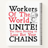 Karl Marx Spiral-laptop Notitieboek (Achterkant)