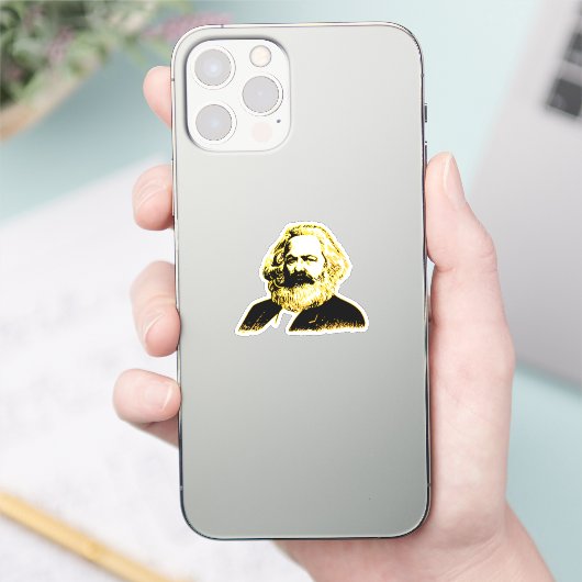 Karl Marx Sticker (Telefoon)