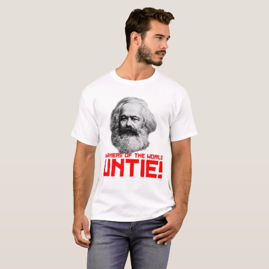 Karl Marx? T-shirt (Voorkant volledig)