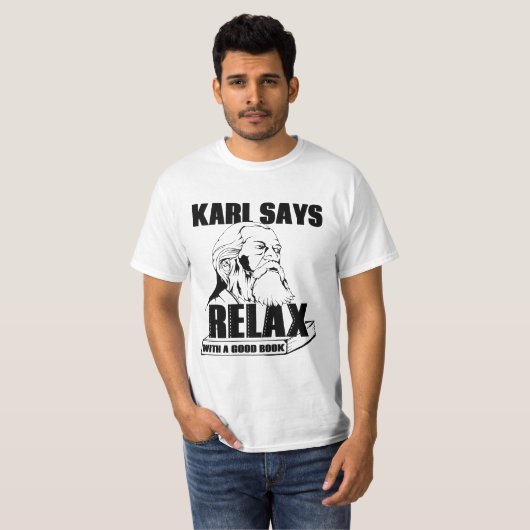 Karl Marx T-shirt (Voorkant volledig)
