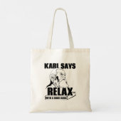 Karl Marx Tote Bag (Achterkant)
