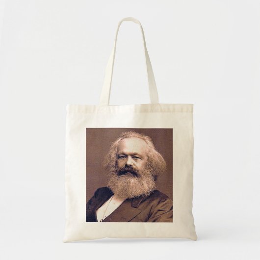 Karl Marx Tote Bag (Voorkant)