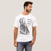 Karl Marx zei: "Ik heb het zo gezegd." T-shirt (Voorkant volledig)