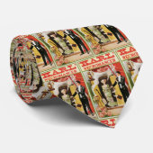 Karl ~ Necromancer Magicia Magische Act Neck Stropdas (Opgerold)