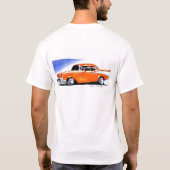 karl Oranje 57 Chevy T-shirt (Achterkant)
