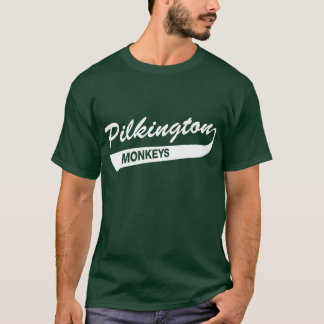 Karl Pilkington Monkeys Green T shirt