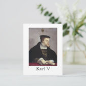 Karl V Briefkaart (Staand voorkant)