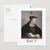 Karl V Briefkaart (Voorkant / Achterkant)