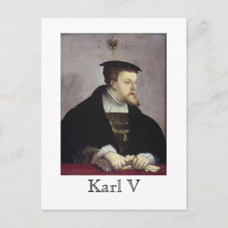 Karl V Briefkaart