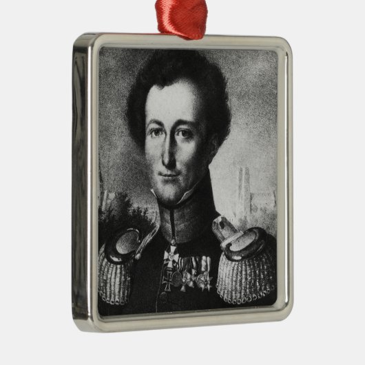 Karl von Clausewitz Metalen Ornament (Rechts)