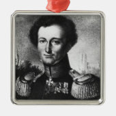 Karl von Clausewitz Metalen Ornament (Voorkant)