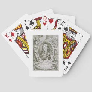 Karl X Gustav (1622-60), koning van Zweden, uit 'P Pokerkaarten