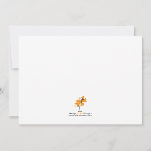 Karla_French Poodle Birthday Uitnodiging (Achterkant)