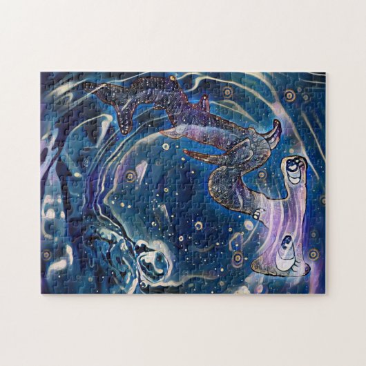 Karla The Hammerhead Shark 🦈 Legpuzzel (Horizontaal)