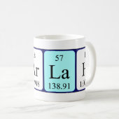 Karlah periodieke lijstnaam mok (Voorkant rechts)