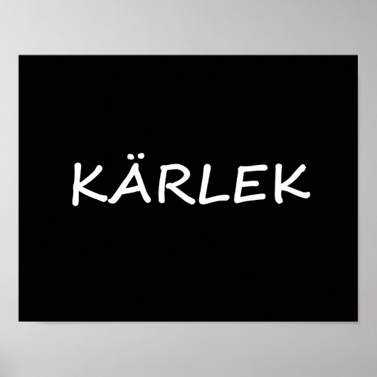 Kärlek, Zweedse liefde Poster (Voorkant)
