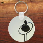 Kärleksfågel Sleutelhanger (Voorkant)
