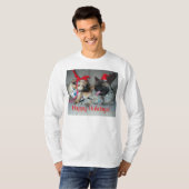 Karli & Bubba, Prettige feestdagen! T-shirt (Voorkant volledig)