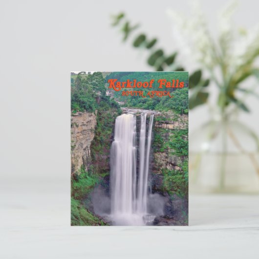 Karloogherfsten, Zuid-Afrika Briefkaart (Staand voorkant)