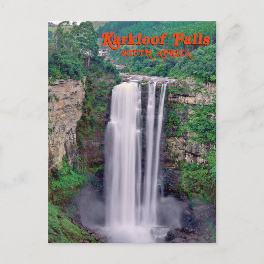 Karloogherfsten, Zuid-Afrika Briefkaart (Voorkant)