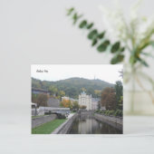 Karlovy Vary Briefkaart (Staand voorkant)