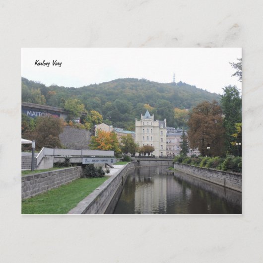 Karlovy Vary Briefkaart (Voorkant)