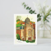 Karlovy Vary (Karlsbad) Synagogue Briefkaart (Staand voorkant)