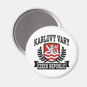Karlovy Vary Magneet (Voorkant / Achterkant)
