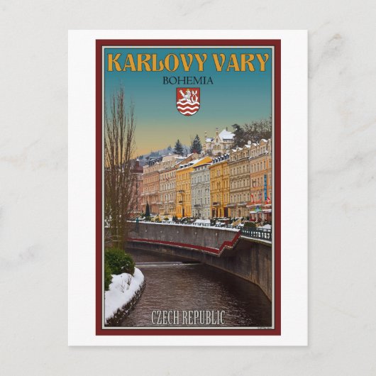 Karlovy Vary - Semnice Briefkaart (Voorkant)