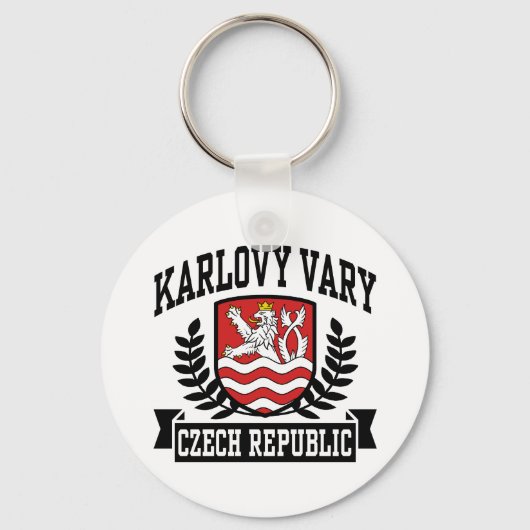 Karlovy Vary Sleutelhanger (Voorkant)