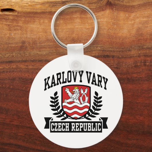 Karlovy Vary Sleutelhanger (Voorkant)
