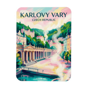 Karlovy Vary Tsjechië Magneet