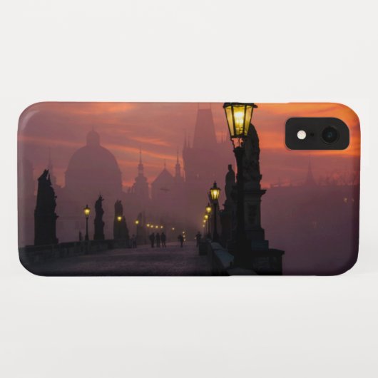 Karlsbrug Praag Case-Mate iPhone Case (Achterkant (horizontaal))