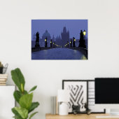 Karlsbrug Praag Poster (Thuiskantoor)