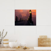 Karlsbrug Praag Poster (Keuken)