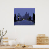 Karlsbrug Praag Poster (Keuken)