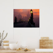 Karlsbrug Praag Poster (Keuken)