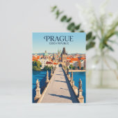 Karlsbrug Tsjechië Briefkaart (Staand voorkant)