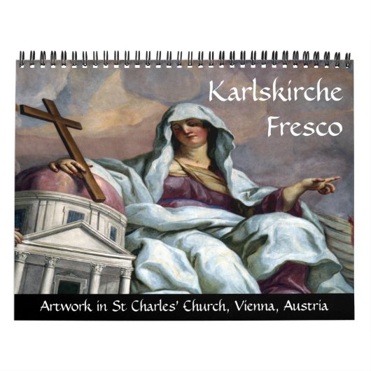 Karlskirche Fresco 2026 Kalender (Hoes)