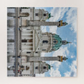Karlskirche in Wenen, Oostenrijk Legpuzzel (Horizontaal)